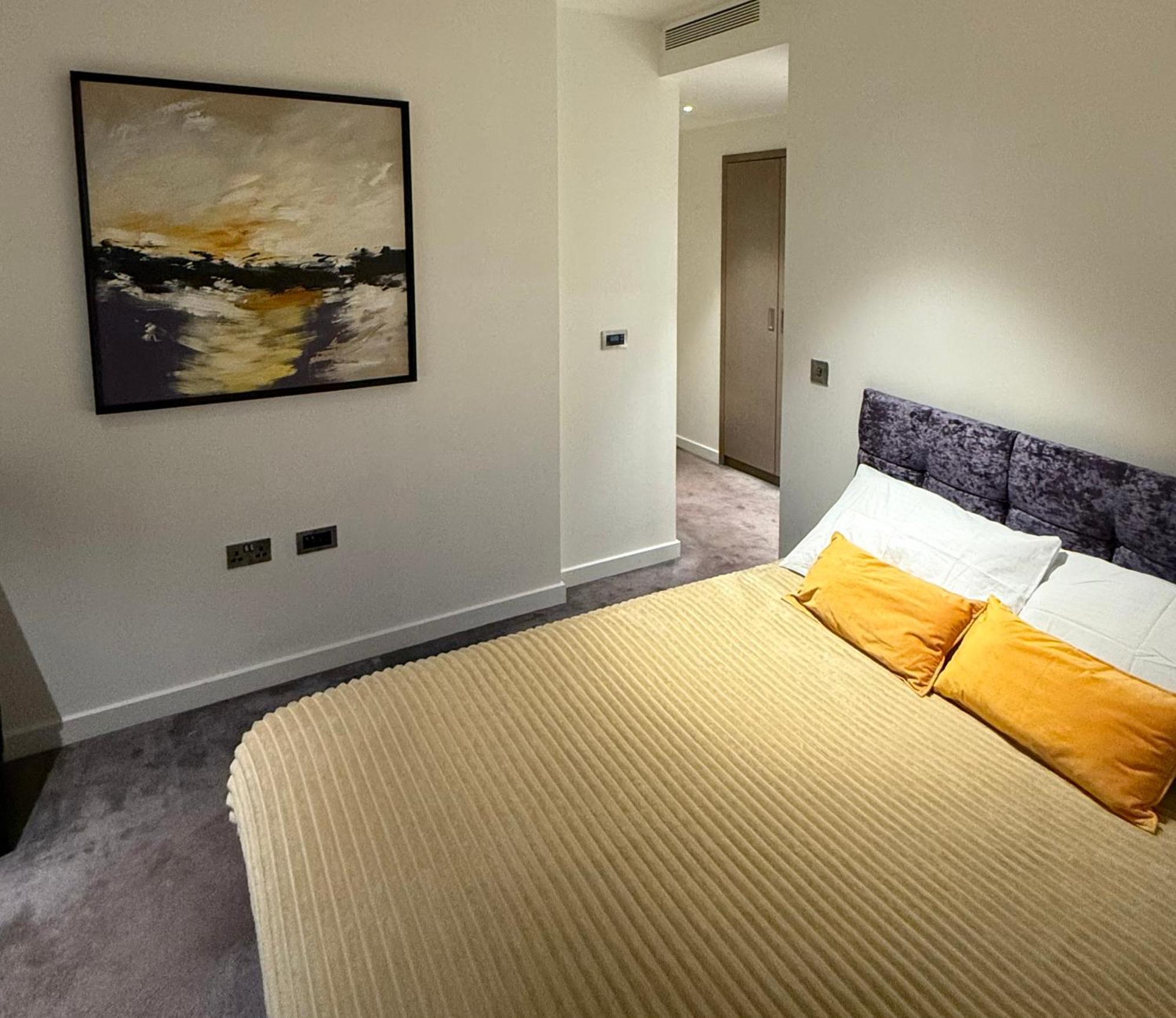 Luxury Modern 2 Bed Flat With Balcony And City View - Canary Wharf City Center London Exterior foto